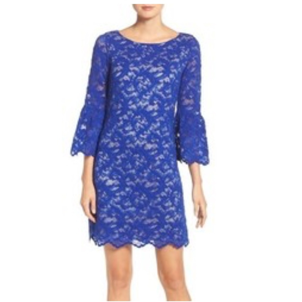 Eliza J Lace Shift Dress